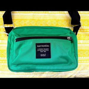 Marimekko my things nylon crossbody green